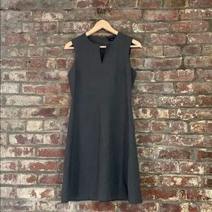 Theory Wool Blend Fitted Dress